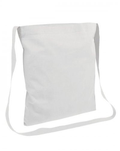 Shopper con tracolla Bianco