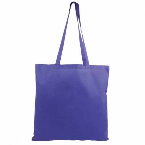 Borsa shopper in cotone quadrata personalizzata