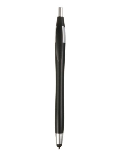 Penna a scatto con touch screen Nero