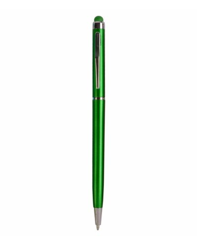Penna a sfera slim a rotazione Verde