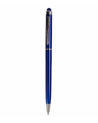 Penna a sfera slim a rotazione Blu scuro
