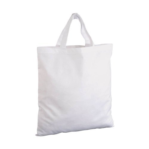 Shopper Cotone 135g Colorata Manici Corti 38x42cm |