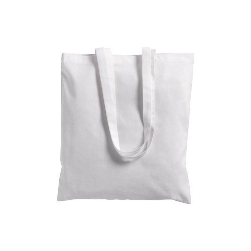Shopper cotone pesante con soffietto e zip - 38x42x8 cm