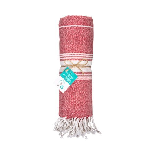 Telo mare/pareo  in cotone riciclato  da 180 gr/m2