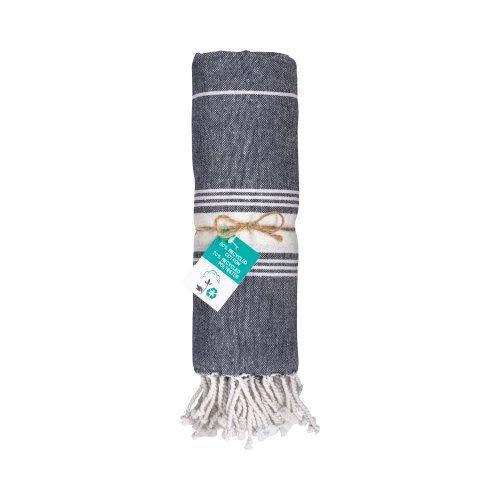 Telo mare/pareo  in cotone riciclato  da 180 gr/m2
