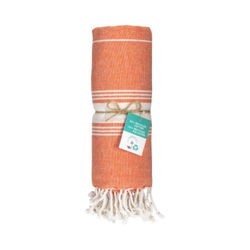 Telo mare/pareo  in cotone riciclato  da 180 gr/m2