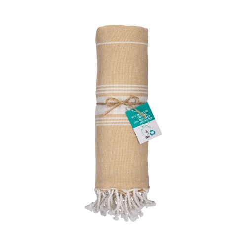 Telo mare/pareo  in cotone riciclato  da 180 gr/m2