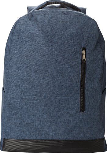 Sac à dos porte-ordinateur antivol en rpet celeste