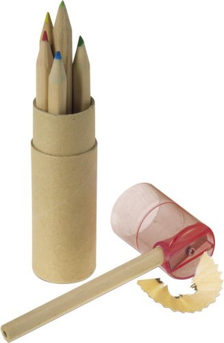 Set de crayons de couleur libbie | 6 pcs