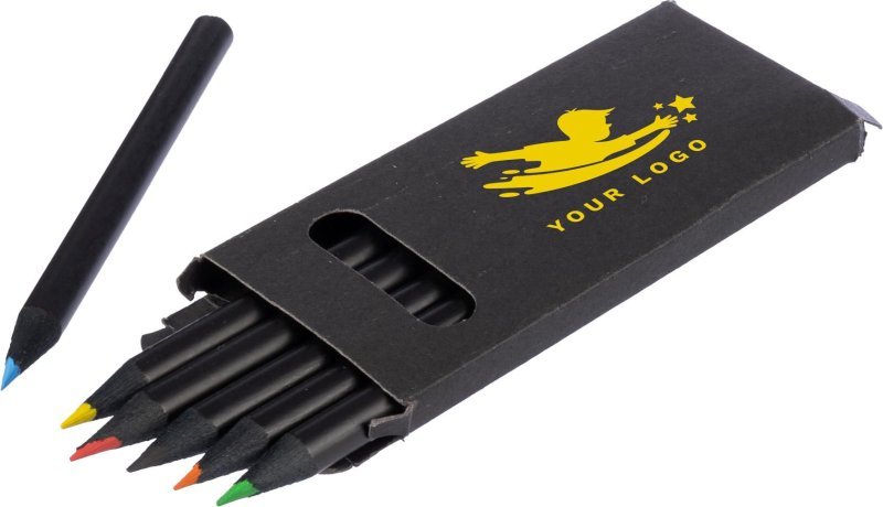 Set de 6 crayons holger