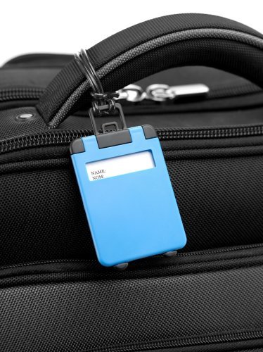 Étiquette bagage jenson | plastique | forme trolley