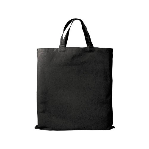Sac en Coton Coloré 135g Poignées Courtes 38x42cm |
