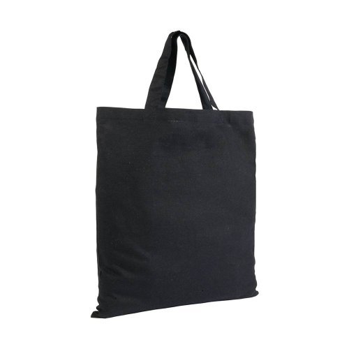 Sac en Coton Coloré 135g Poignées Courtes 38x42cm |