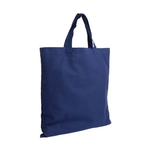 Sac en Coton Coloré 135g Poignées Courtes 38x42cm |