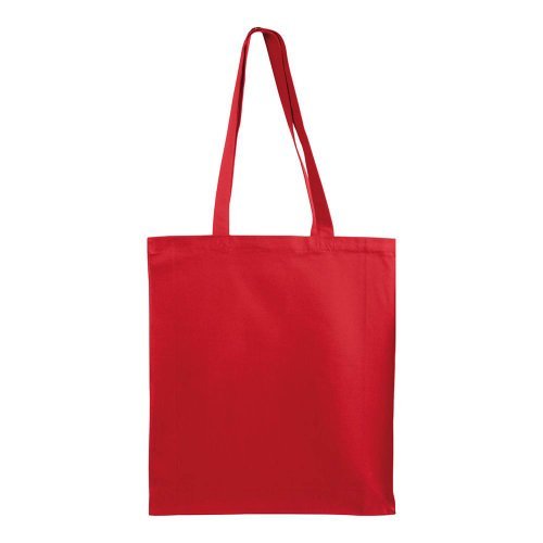 Sac cabas en toile 280g avec soufflet 38x42x8cm