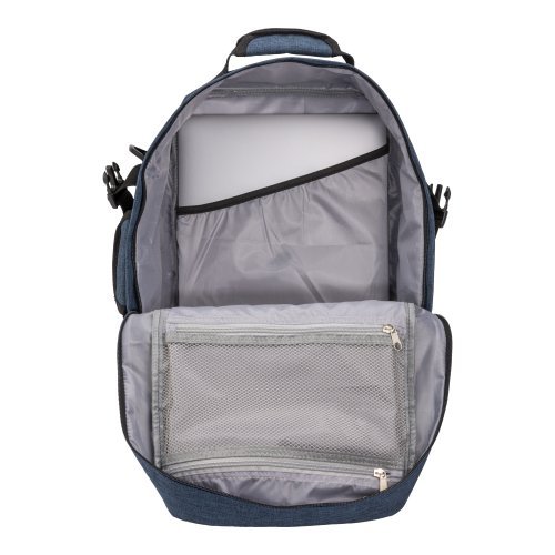 Zaino da viaggio cabin size con porta pc (15) in poliestere 900d melange