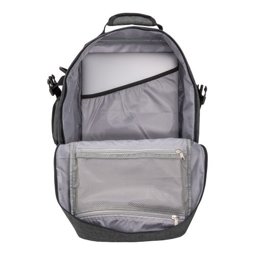 Zaino da viaggio cabin size con porta pc (15) in poliestere 900d melange