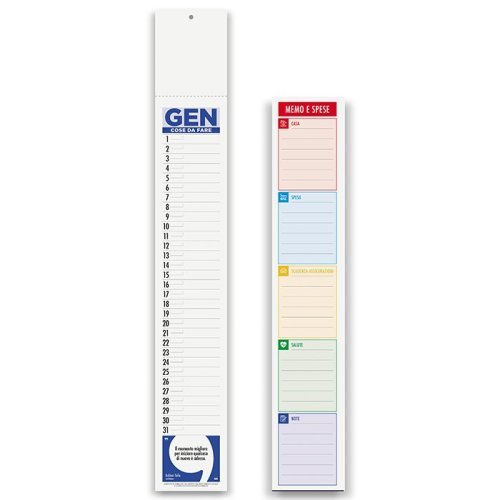 Calendario silhouette con frasi motivazionali