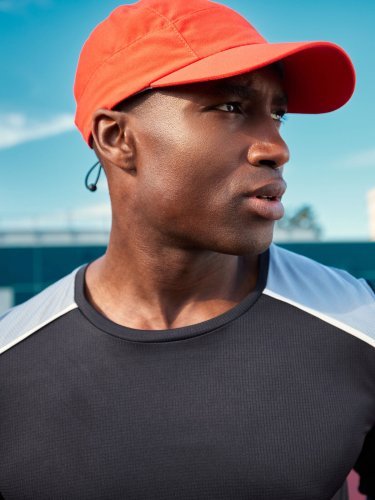 T-shirt de course à manches longues pour homme  grs