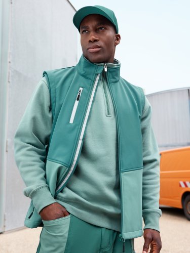Workwear softshell vest