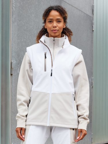 Workwear softshell vest