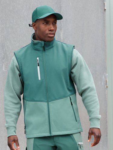 Workwear softshell vest