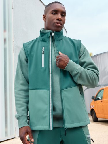Workwear softshell vest