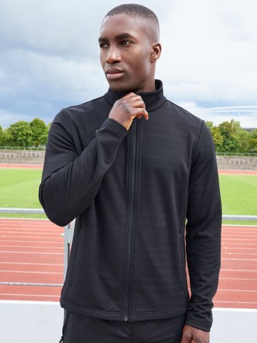 Men's sports structured fleece jacket  grs