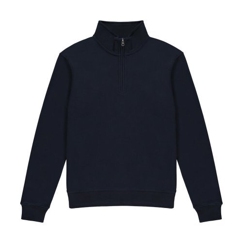 Felpa mezza zip regular fit