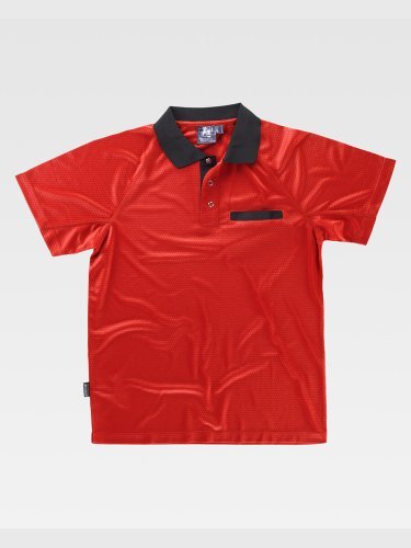 Polo unisex manica corta tecnica