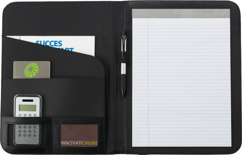 Portablocco formato +/- a4 in pu gitta