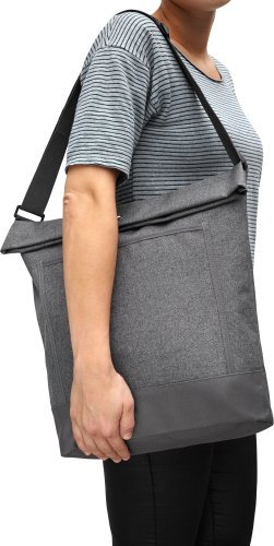 Tote bag hekla | polycanvas 600d | gris