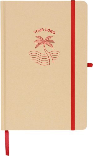 Taccuino formato +/- a5 in carta kraft haze