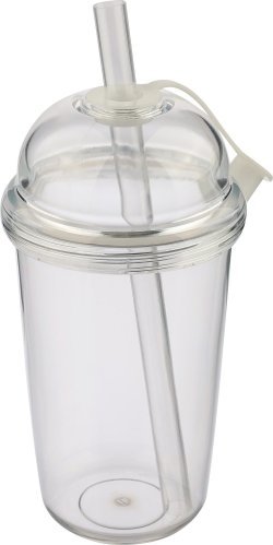Tazza da viaggio in rpet glow 500 ml