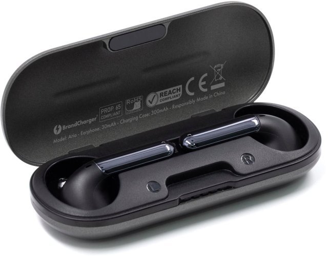 Brandcharger, auricolari wireless aria
