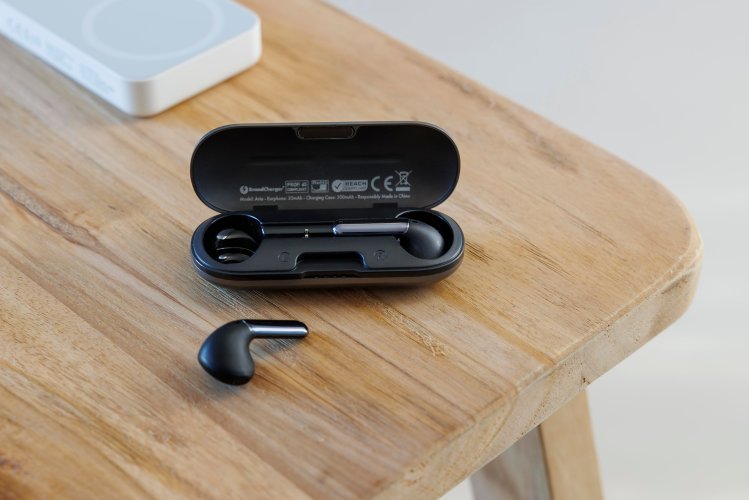 Brandcharger, auricolari wireless aria