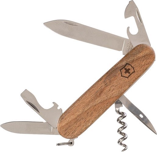 Couteau de poche victorinox swiss army spartan wood