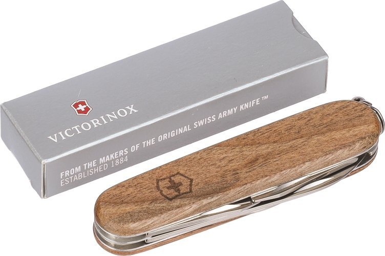 Couteau de poche victorinox swiss army spartan wood