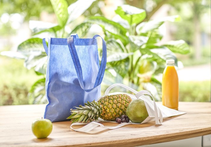 Shopping bag in tnt rpet 80 gr/m² ryder