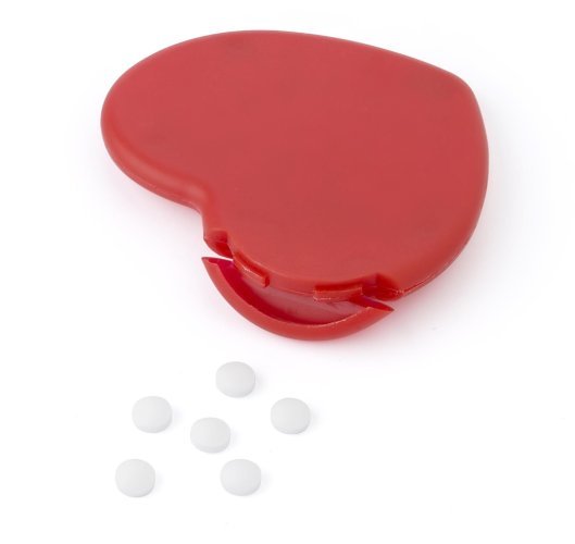 Tarjeta de menta marcia | corazón | 8 g