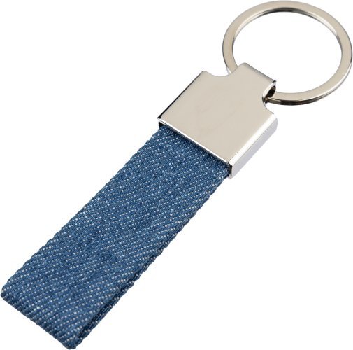 Portachiavi in denim enzi