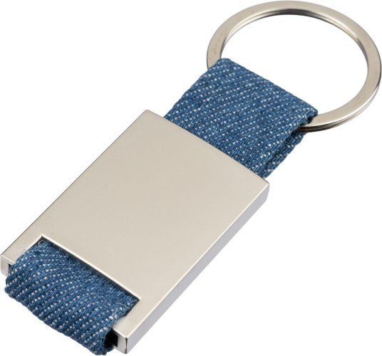 Portachiavi in denim ori