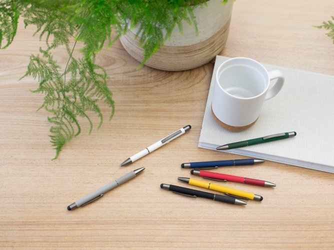 Penna a sfera jett | alluminio | stylus