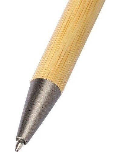 Penna a sfera in bambù con funzione spinner in abs riciclato fenn