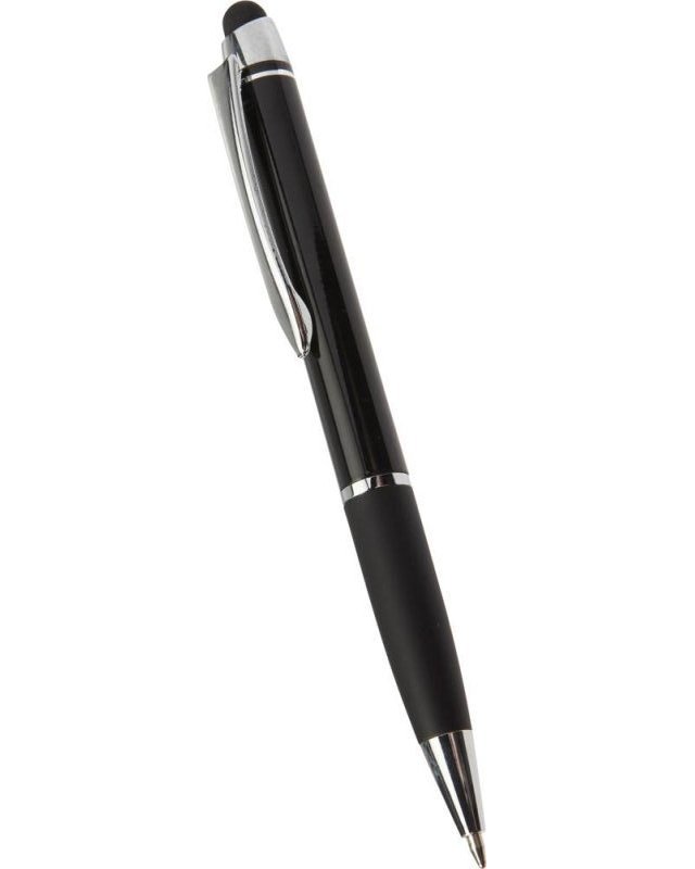 Penna a sfera capacitiva in alluminio lucida pascaline