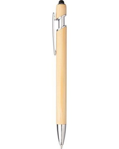 Penna a sfera di bambù capacitiva manuela