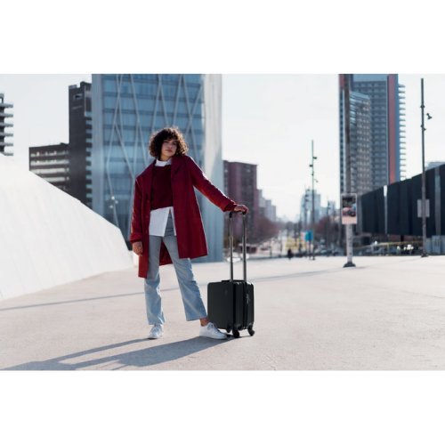 Trolley sottosedile in abs.