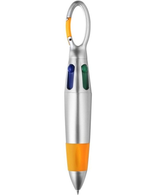 Penna a sfera marvin | plastica | 4 colori di inchiostro