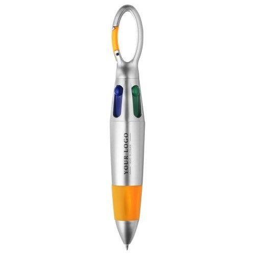 Penna a sfera marvin | plastica | 4 colori di inchiostro
