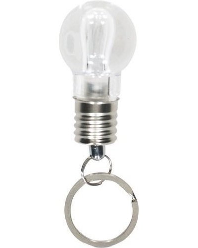 Portachiavi hakeem | plastica | forma di lampadina | led